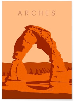 Affiche Arches | A3 : 29,7x42cm
