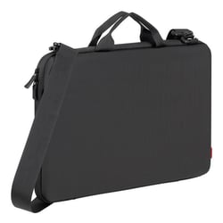Housse pour PC - RIVACASE - 15.6 pouces - Hydrofuge - Bandoulière réglable - Noir