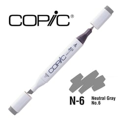 Copic - Marqueur à l'alcool Copic Marker N6 Neutral Gray No.6