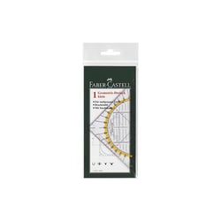 FABER-CASTELL Equerre rapporteur BK 25 14cm , sans poignée