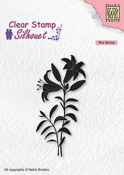 Tampon transparent lys NELLIE SNELLEN