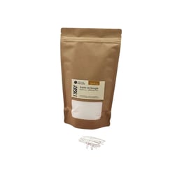 Sable de bougie blanc avec 20 mèches - 500g
