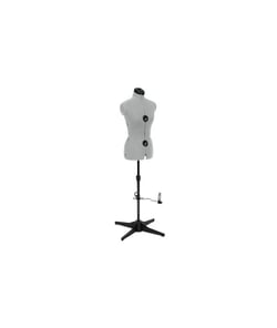 Mannequin Couture ajustable taille S (T38 à 46) - Distrifil Gris