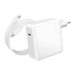 Avizar Chargeur pour Dell XPS 17 2020+ USB-C 96W + Câble 1,8m Blanc