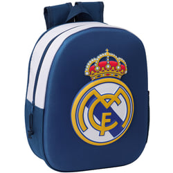 Sac à dos Real Madrid Bleu 3D 33 CM Maternelle