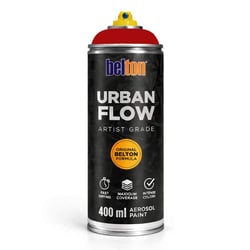 Spray de peinture - Rouge signal - Belton - Urban Flow - 400ml - Haute couvrance