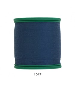 Fil à Coudre Laser 100% Polyester 200m Super Résistant : Résistance et Couleurs Éclatantes pour Vos Projets de Couture 1011 Bleu