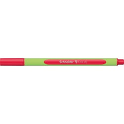 Lot de 10 feutres fineliner - SCHNEIDER - Line-Up 04 - Rouge romantic-red