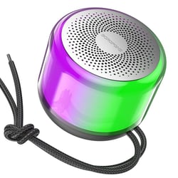 Enceinte Bluetooth Sport Joyeuse Hi-Fi LED Colorée Autonomie 2H Ultra-Portable Noir YONIS