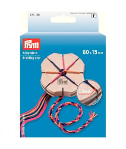 Etoile à tresser 80X15 mm - Prym Marron