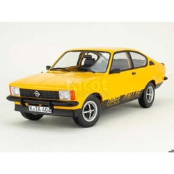 Voiture miniature de collection - NOREV - Opel Kadett Rallye 2.0E 1977 - 1/18 - Montée métal - Brilliant Ochre