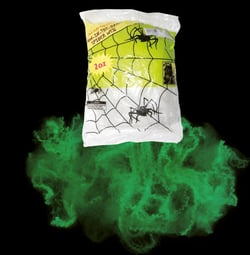 Toile d'araignée - blanc phosphorescent - 56 g