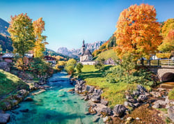 Puzzle 500 pièces - Ramsau en Automne - Bluebird Puzzle