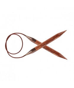 Aiguilles à tricoter circulaires fixes cable 80 cm Ginger du N° 2 à 5 - Knitpro taille n°4