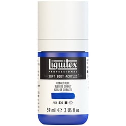 Peinture acrylique Soft Body Liquitex Professional bleu de cobalt 59ml