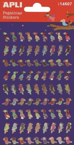 P 1F STICKERS OISEAUX