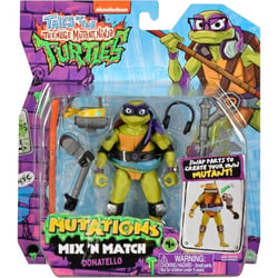 Figurine donatello 12 cm - les tortues ninja teenage mutant ninja - mutations mix'n match - tmnt - turtles - giochi preziosi