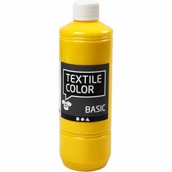 Peinture textile 500 ml - Jaune primaire