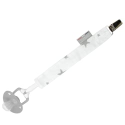 Attache tétine  en coton, Stella