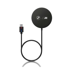 BMW Chargeur Sans Fil Fixation Magnétique Édition BMW M Compact 15W Noir