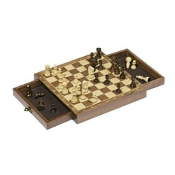 Jeu d'échecs magnétique avec tiroir - Jouet créatif et éducatif
