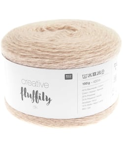 Coton à tricoter Creative FLUFFILY - 150 GR - Rico Design 19 Melon
