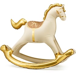 Ballon Aluminium Géant Cheval à Bascule   118 cm