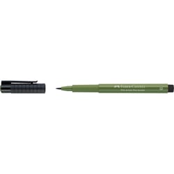 Lot de 10 feutres pinceaux - FABER-CASTELL - Pitt Artist Pen - Vert oxyde de chrome