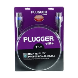 Câble HP 2 x 2.5mm² Speakon Mâle - Speakon Mâle 15m Elite Plugger