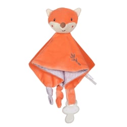Carré Doudou Bebe Bamboo - Renard - 24 cm s/carte