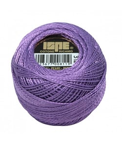 Coton perlé ISPE N°8 - 10GR - Distrifil 312 Amethyste violette