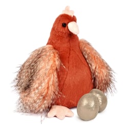 Peluche Poulette et ses oeufs d'or - Histoire D'Ours
