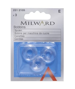 Lot de 3 Canettes Singer classe 66K machine a coudre - Milward Gris
