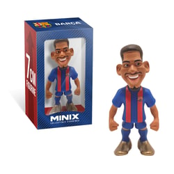 Minix - Football Stars Mini format - FC Barcelone - Araújo - Figurine à Collectionner 7cm