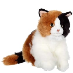 Chat Mimiz Tricolore - Peluche - 28 cm