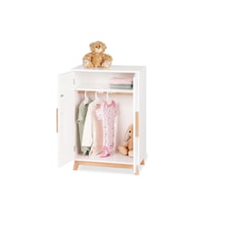 Armoire de poupée Marit avec 4 accessoires en MDF et hêtre - Pinolino