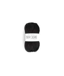 Pelote 100% Recyclé 4 - Bergère de France Noir