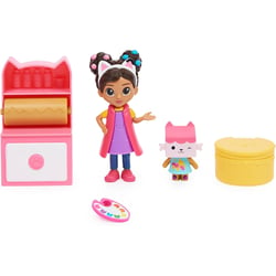Figurine et accessoires pour Maison de poupée Studio d'Art Gabby's Dollhouse