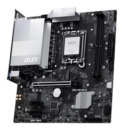 Carte mère MSI - PRO H810M-B - Référence 911-7E64-001 - Noir, Argent - 220 x 243,8 mm