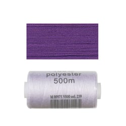 Bobine 500m fil polyester Violet