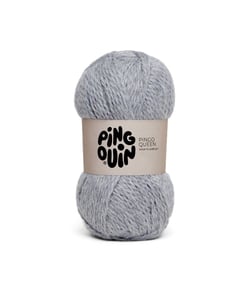 Fil à tricoter PINGO QUEEN - 100GR - Pingouin Souris Gris