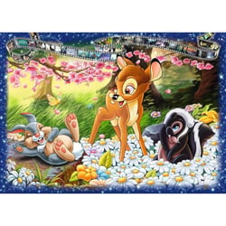 Puzzle bambi et panpan flower jouent dans la foret 1000 pièces - collection disney - ravensburger