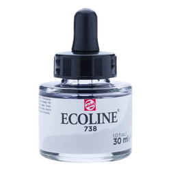 Encre aquarelle Ecoline 30ml 738 Gris froid clair Royal Talens