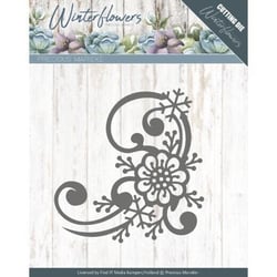 Die matrice de découpe embossage Precious Marieke WINTER FLOWERS 10144