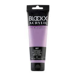 Peinture acrylique - Pourpre clair - 907 - BLOCKX Artist - Qualité beaux-arts - Tube 120ml
