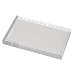 Bloc acryl.p.tamp.silicone et caoutchouc, 125x172x12mm,