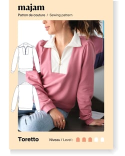 Patron couture Sweat - Toretto