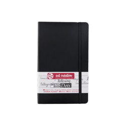 Carnet croquis 13x21cm - 80 feuilles - 80g - noir - Royal Talens