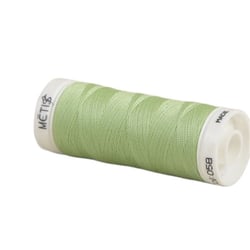 Bobine fil polyester 200m Oeko Tex fabriqué en Europe vert clair