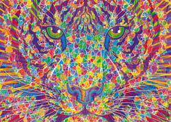 Puzzle 2000 pièces - Coeur Sauvage - Tigre - Schmidt Spiele